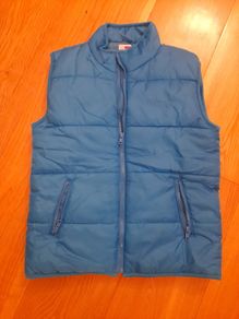Blue gilet Age 9-10
