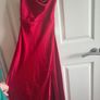 Oh Hello Clothing Red Satin Maxi Dress - Size 32 Image 2