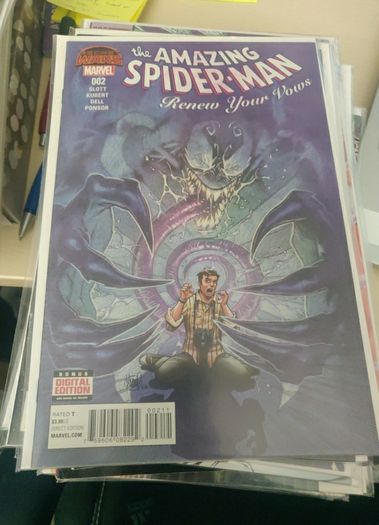 Spiderman comics 3 euro each