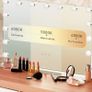 Hollywood Vanity Mirror with Lights, 58x45cm Lighted Makeup Mirror with 15 Dimmable Led Bulbs, 3 Lighting Modes, Touch Screen Control Image 2
