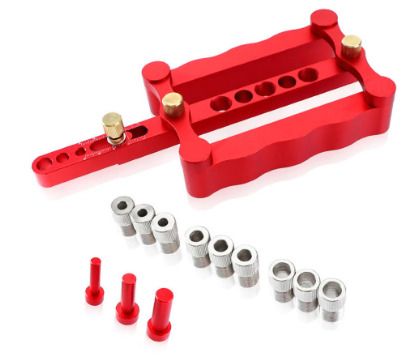 BRAND NEW Woodworking Doweling Jig Drill Guide Wood Dowel Puncher Locator Tools Kit for Carpentry 6/8/10mm