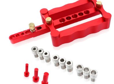 BRAND NEW Woodworking Doweling Jig Drill Guide Wood Dowel Puncher Locator Tools Kit for Carpentry 6/8/10mm