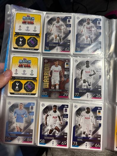 football cards + binders (offers Welcome )
