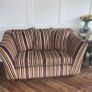 free suite 2 seater and 3 seater very heavy sturdy  2 seater great condition 3 seater needs   cleaning  .and tlc covers come off  fir washing .  I bought to have them reupholstered  but changed my mind .collection only . Need gone ASAP Image 4