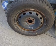 Renault Trafic spare wheel