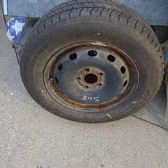 Renault Trafic spare wheel