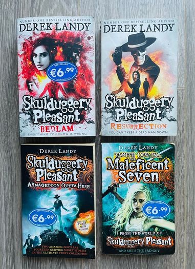 LOTS of Childrens Book Bundles - Football Books, Wimpy Kid, Cat Kid, Skulduggery Pleasant etc