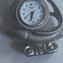 Miniature  vintage Sonica metal nautical clocks Image 3