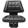 Tractor Seat with Suspension Black Image 2