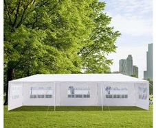 Gazebo 3x9M Waterproof Party Tent with 8 Side Panels