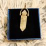 Rutilated Quartz Double Terminated Pendant  Healing Crystal Necklace Image 4