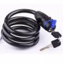 100% Brand-new bicycle lock stainless steel cable coil with mounting bracket Image 2