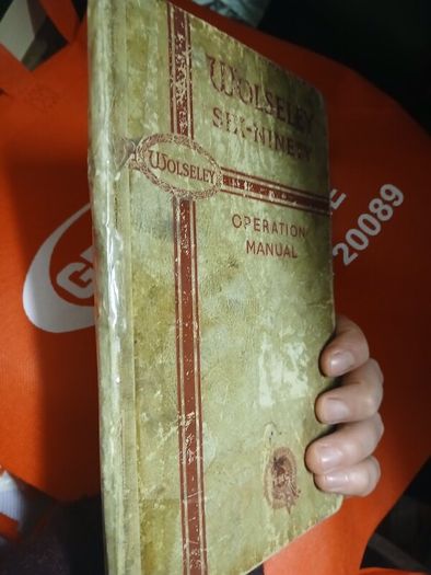 Wolseley Six-Ninety Operation Manual