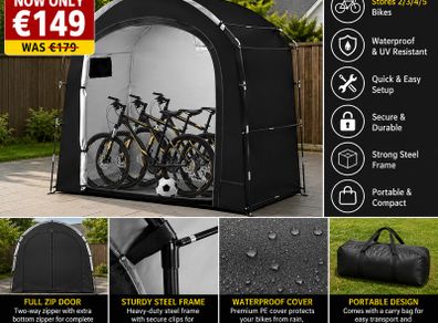Bike Storage Tent