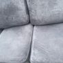 Grey L shaped sofa couch Image 3