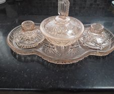 art deco vanity set