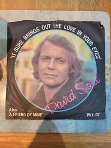 David Soul It Sure Brings Out The Love In Your Eyes 7 inch Vinyl