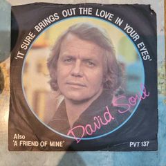 David Soul It Sure Brings Out The Love In Your Eyes 7 inch Vinyl