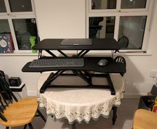 Height Adjustable Stand Up Desk Converter