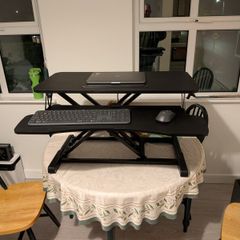 Height Adjustable Stand Up Desk Converter