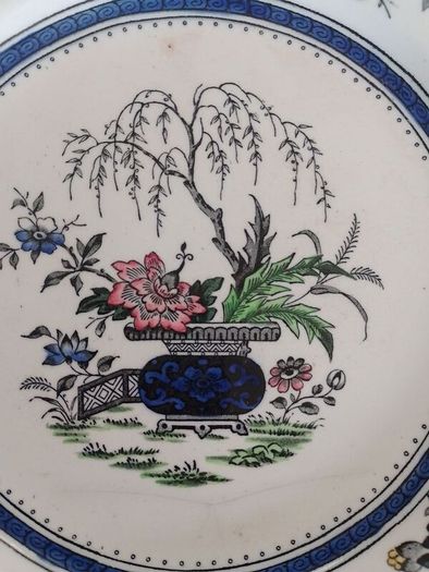 18th century antique plate