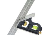 150mm Try Square Set Precise Stainless Steel Measuring Tool Combination Square Right Angle Workshop Carpenter Angle Level Ruler