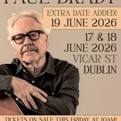 Paul Brady 2 Tickets
