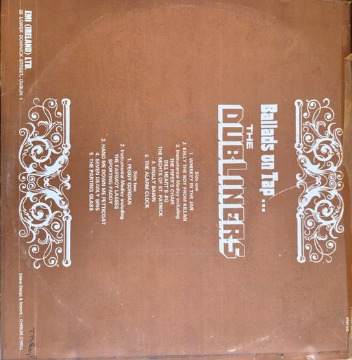 vinyl record the dubliners