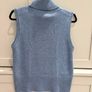 American luxury designer Veronica Beard luxury cashmere sleeveless polo neck BRAND NEW Image 6