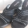 Wedge Shoes/Sketchers Memory Foam Wedge Slip-Ons ... Colour Black - Size: 4 UK - 37 EU Image 8