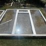 2 large white windows free for collection Image 3