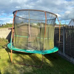 Free trampoline to take away.