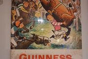 Original Guinness Advertising Show Card.