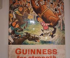 Original Guinness Advertising Show Card.