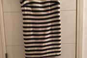 Esprit Navy and White Striped Dress