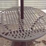 Garden patio set table and 2 chairs Image 3