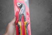 water pump or groove joint pliers