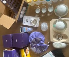 Starter Bundle- Elvie Stride 2 Wearable breast pump & Accessories