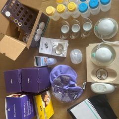 Starter Bundle- Elvie Stride 2 Wearable breast pump & Accessories