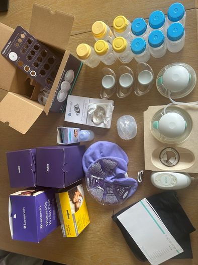 Starter Bundle- Elvie Stride 2 Wearable breast pump & Accessories