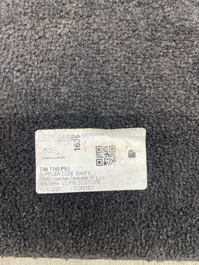 2018 Jaguar XE R-Sport X760 Genuine Car Mats