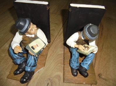Laurel and Hardy bookends