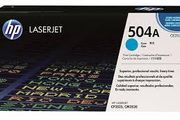 HP 504A Cyan LaserJet Toner Cartridge CE251A