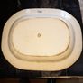 Very Large Antique Blue and White Food Serving Platter, Image 3