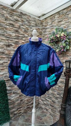 Vintage Smasher 80s/90s ski jacket German designer Size XL Mint condition