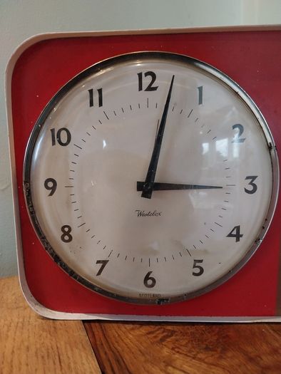 Old Advertising Clock