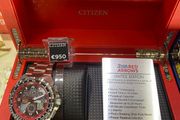 Citizen watch red arrows eco drive solar powered LIMITED EDITION