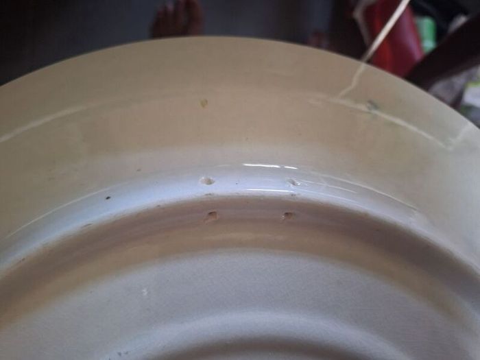 Vintage Mastricht Dutch Heavy Blue &White Platter