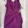 Alex Evenings Women's Slimming Short Ruched Dress with Ruffle Skirt, 36 / S Image 4