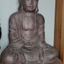 Lovely extra  large buddha size in photo some slight damage to shoulder and  base see photo Image 7